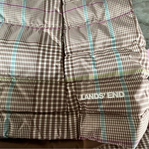 Lands End Feather Down Vest 600 Fill Women’s Size Medium 10/12 - Picture 8 of 9